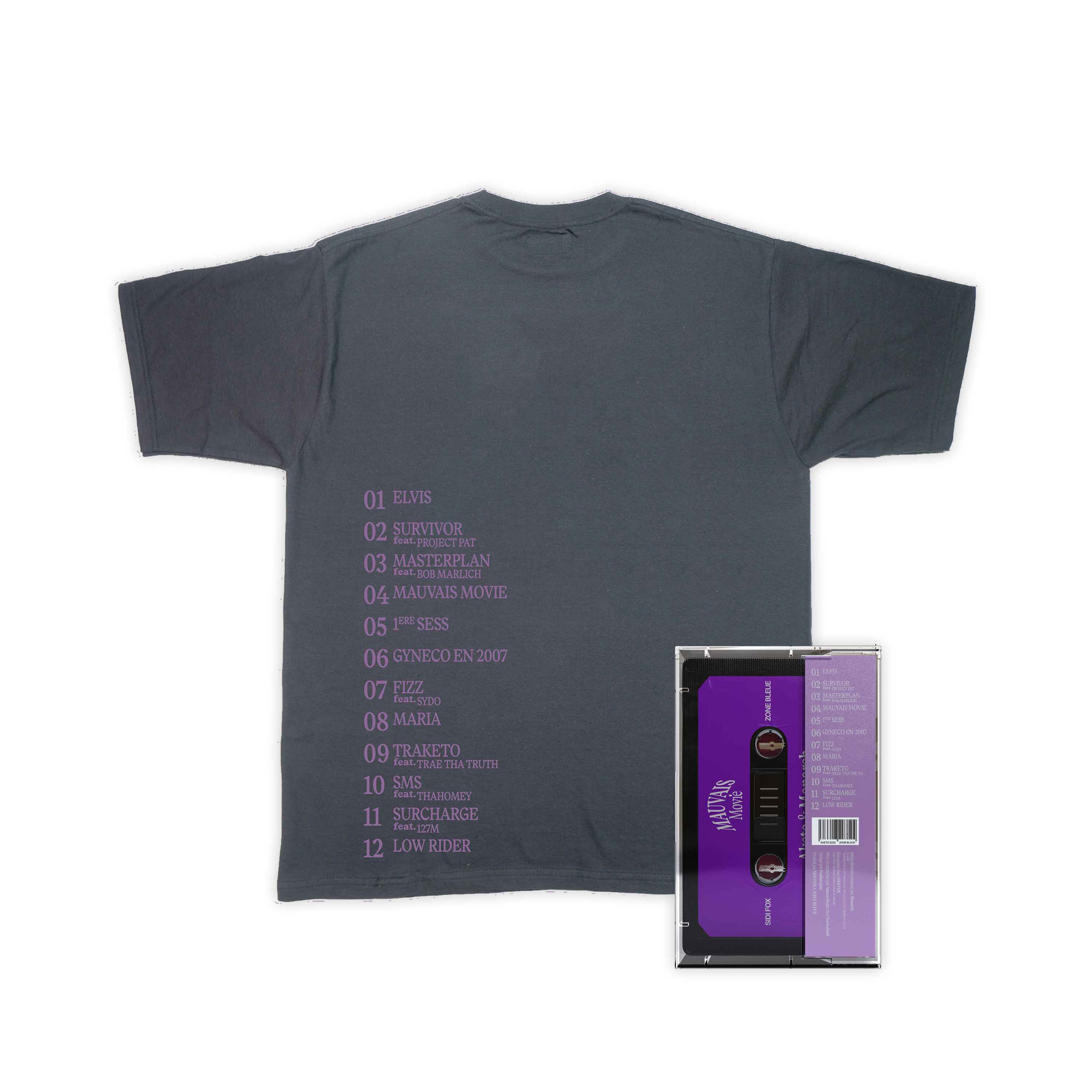 K7 + T-shirt “Mauvais Movie“